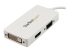 StarTech.com Travel A/V Adapter: 3-in-1 Mini DisplayPort to VGA DVI or HDMI Converter - Nærbilde