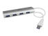 StarTech.com 4 Port Portable USB 3.0 Hub with Built-in Cable - Tilbake