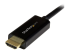 StarTech.com 6.5 ft / 2m DisplayPort to HDMI converter cable - Nærbilde