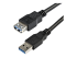 StarTech.com 2m Black SuperSpeed USB 3.0 Extension Cable A to A - Nærbilde