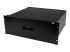 StarTech.com 4U Black Steel Storage Drawer for 19in Racks and Cabinets - Venstre vinkel