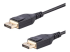 StarTech.com 10ft/3m VESA Certified DisplayPort 1.4 Cable, 8K 60Hz HBR3 HDR, Super UHD DisplayPort to DisplayPort Monitor Cord, Ultra HD 4K 120Hz DP 1.4 Video Cable M/M DP Connectors - Høyre vinkel