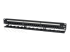 Eaton Tripp Lite Series 24-Port Cat6 Cat5 Patch Panel Rackmount 110 Punch Down RJ45 Ethernet 1URM - Fremsiden