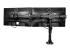 StarTech.com Desk Mount Triple Monitor Arm, Ergonomic VESA 3 Monitor Mount up to 27", Articulating & Height Adjustable Pole Mount, Tilt/Swivel/Rotate LCD/LED Screen, Desk Clamp/Grommet - Nærbilde