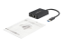 StarTech.com USB 3.0 to Dual Port Gigabit Ethernet Adapter w/ USB Port - Venstre vinkel