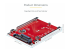 StarTech.com M.2 to U.3 Adapter, For M.2 NVMe SSDs, PCIe M.2 Drive to 2.5inch U.3 (SFF-TA-1001) Host Adapter/Converter, TAA Compliant - Venstre vinkel