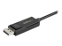 StarTech.com 6ft (2m) USB C to DisplayPort 1.2 Cable 4K 60Hz, Bidirectional DP to USB-C or USB-C to DP Reversible Video Adapter Cable, HBR2/HDR, USB Type C / Thunderbolt 3 Monitor Cable - Nærbilde