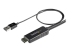 StarTech.com 3m HDMI to DisplayPort Adapter Cable with USB Power - Høyre vinkel