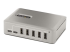 StarTech.com 10-Port USB-C Hub, 8x USB-A + 2x USB-C, Self-Powered w/ 65W Power Supply, USB 3.1 10Gbps Hub w/ BC1.2 Charging, Desktop/Laptop USB Hub with 3ft Locking USB-IF Certified Cable - Høyre vinkel