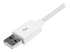 StarTech.com 3m (10ft) Long White Apple® 8-pin Lightning Connector to USB Cable for iPhone / iPod / iPad - Høyre vinkel