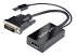 StarTech.com DVI to DisplayPort Adapter - Høyre vinkel