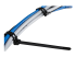 StarTech.com 10"(25cm) Reusable Cable Ties, 1/4"(7mm) wide, 2-1/2"(65mm) Bundle Dia. 50lb(22kg) Tensile Strength, Releasable Nylon Ties, Indoor/Outdoor, 94V-2/UL Listed, 100 Pack, Black - Venstre vinkel
