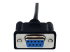 StarTech.com 2m Black DB9 RS232 Serial Null Modem Cable F/M - Nærbilde