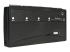StarTech.com 4 Port Black PS/2 KVM Switch Kit with Cables - Venstre vinkel