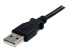 StarTech.com 10 ft Black USB 2.0 Extension Cable A to A - Høyre vinkel